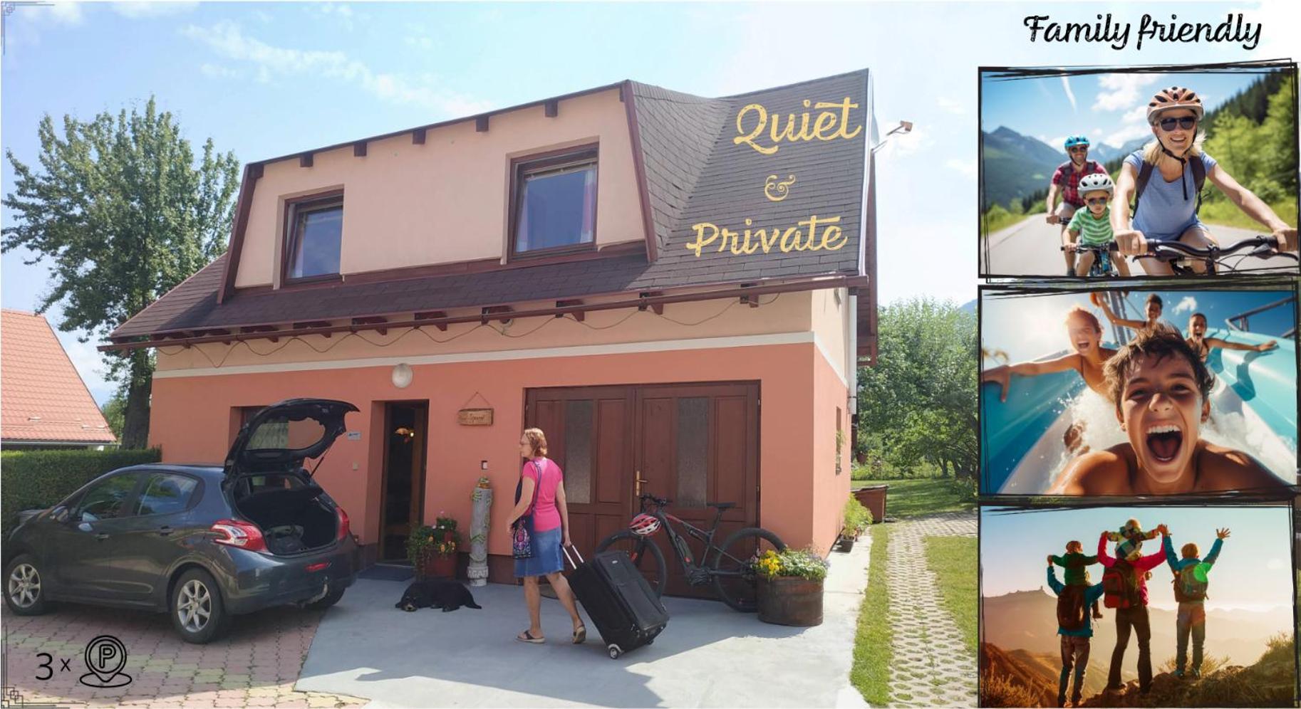 Agami T Villa Pavčina Lehota Exteriör bild