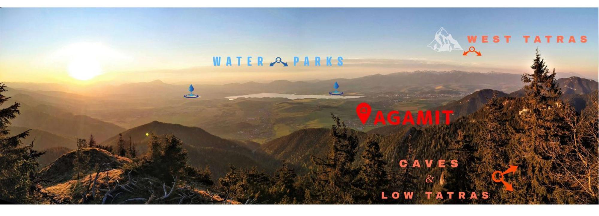 Agami T Villa Pavčina Lehota Exteriör bild