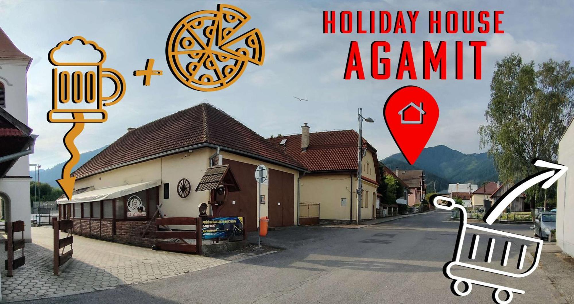 Agami T Villa Pavčina Lehota Exteriör bild
