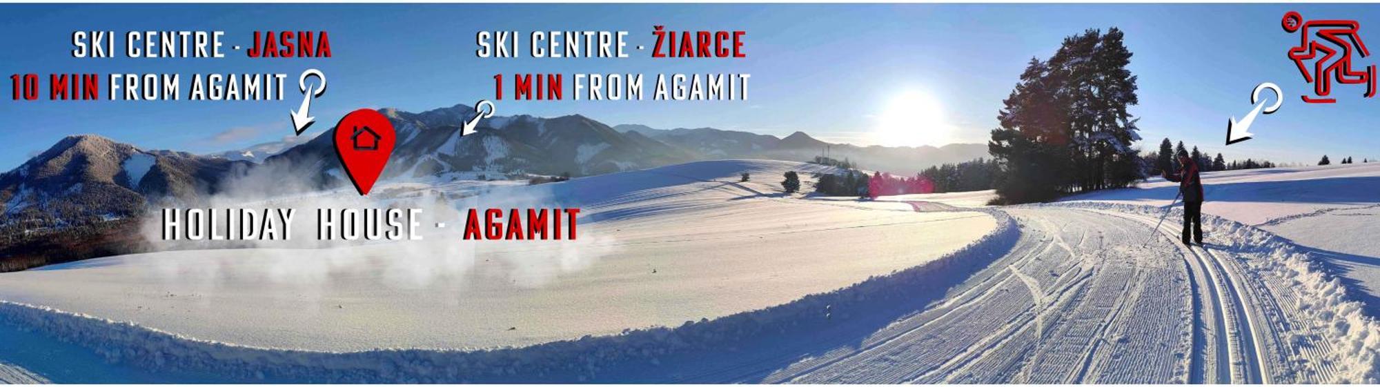 Agami T Villa Pavčina Lehota Exteriör bild